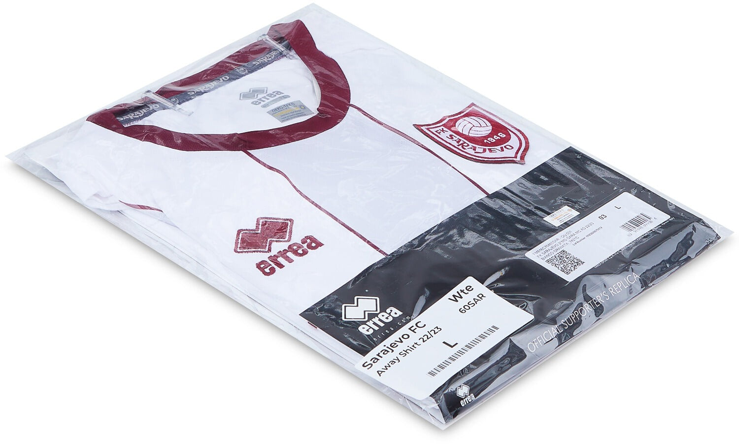 Maillot Extérieur FK Sarajevo 2022/23 - NEUF RR STORE ONLINE