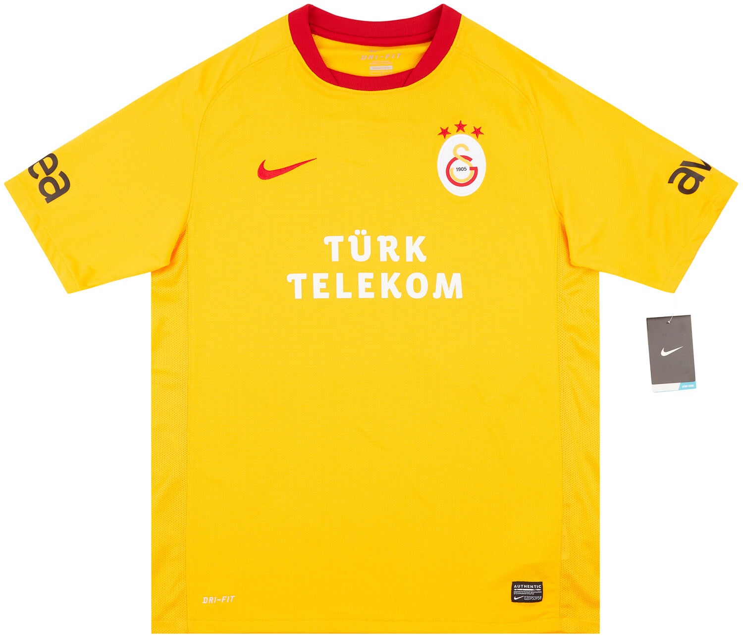 Maillot third (troisième) Galatasaray Nike saison 2011/2012 - Neuf RR STORE ONLINE