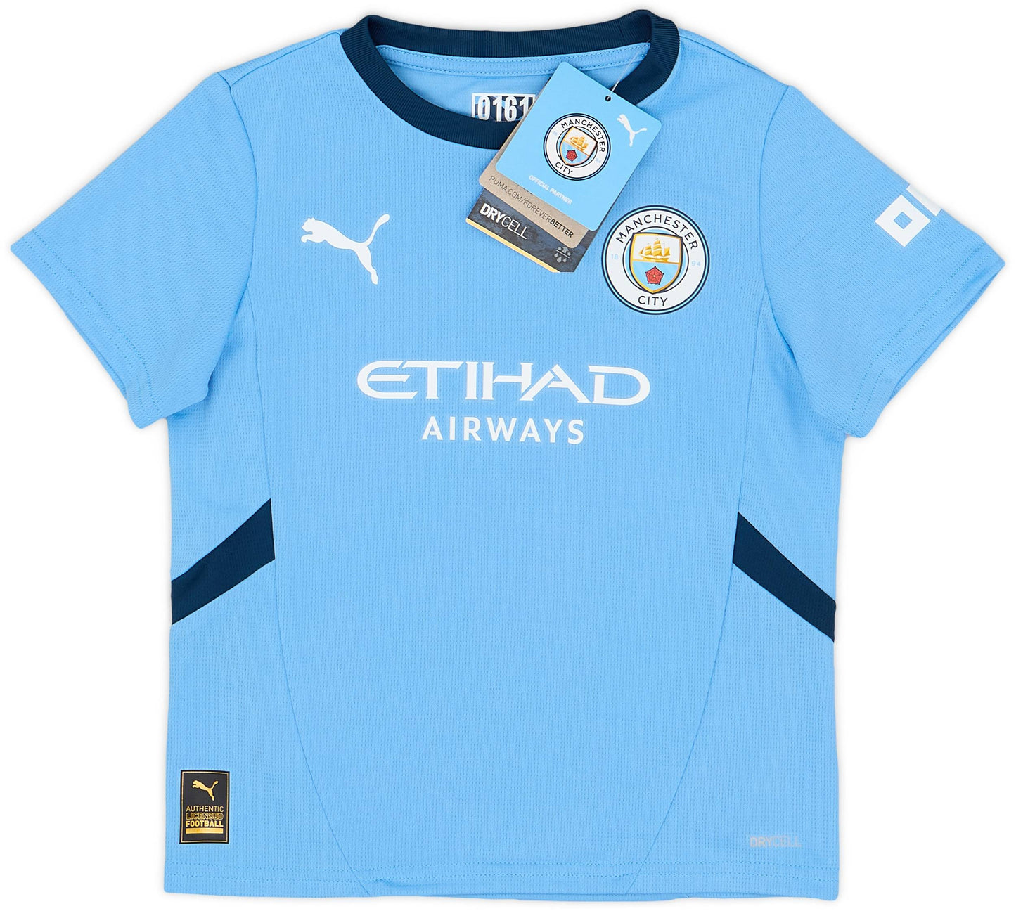 Maillot domicile complet Manchester City 2024-25 (petits enfants)