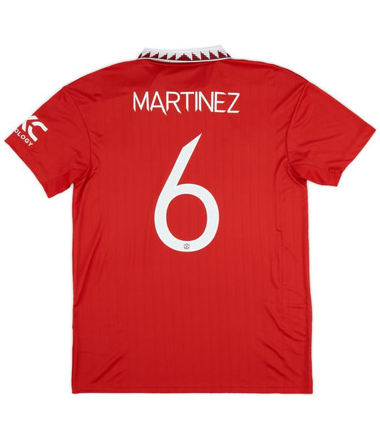 Maillot domicile Manchester United 2022/23 Martinez #6 RR STORE ONLINE