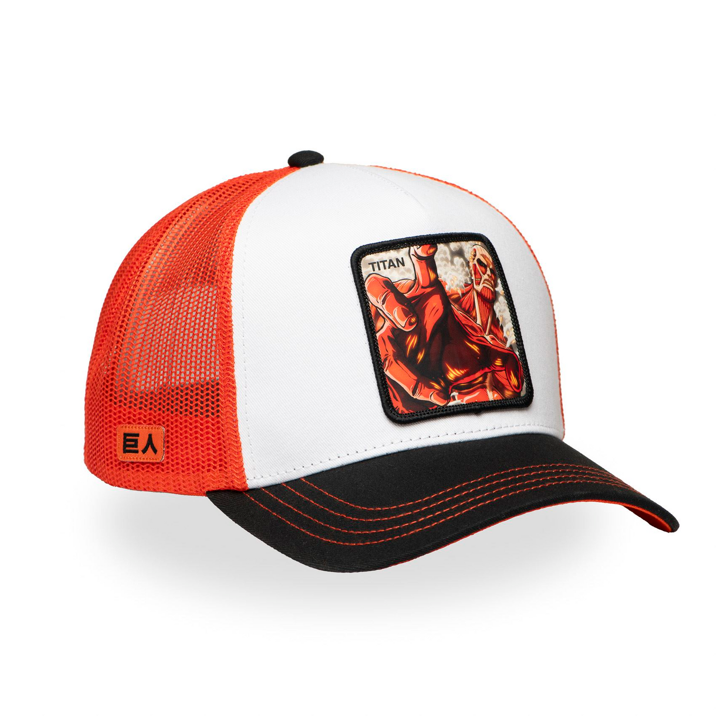 Casquette Trucker L'Attaque Des Titans Orange