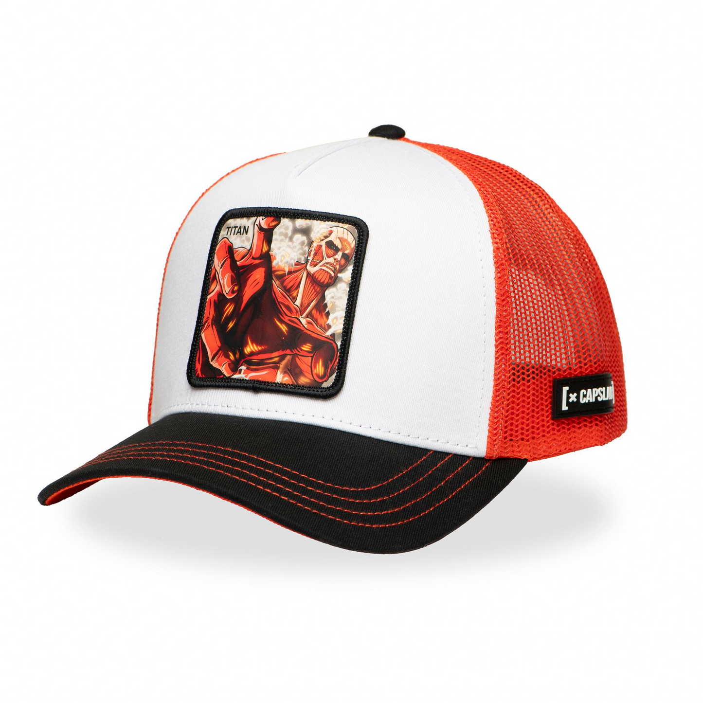 Casquette Trucker L'Attaque Des Titans Orange