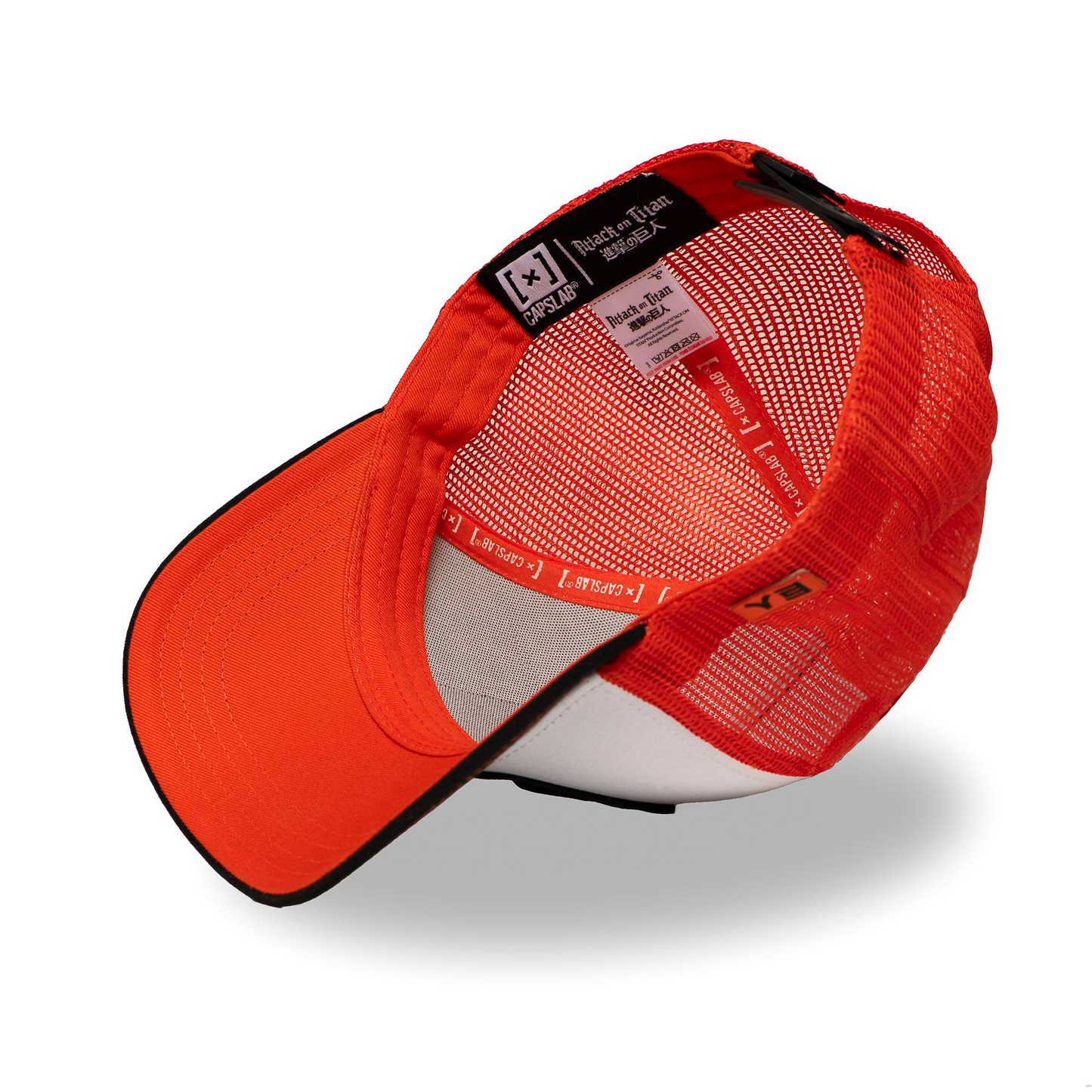 Casquette Trucker L'Attaque Des Titans Orange