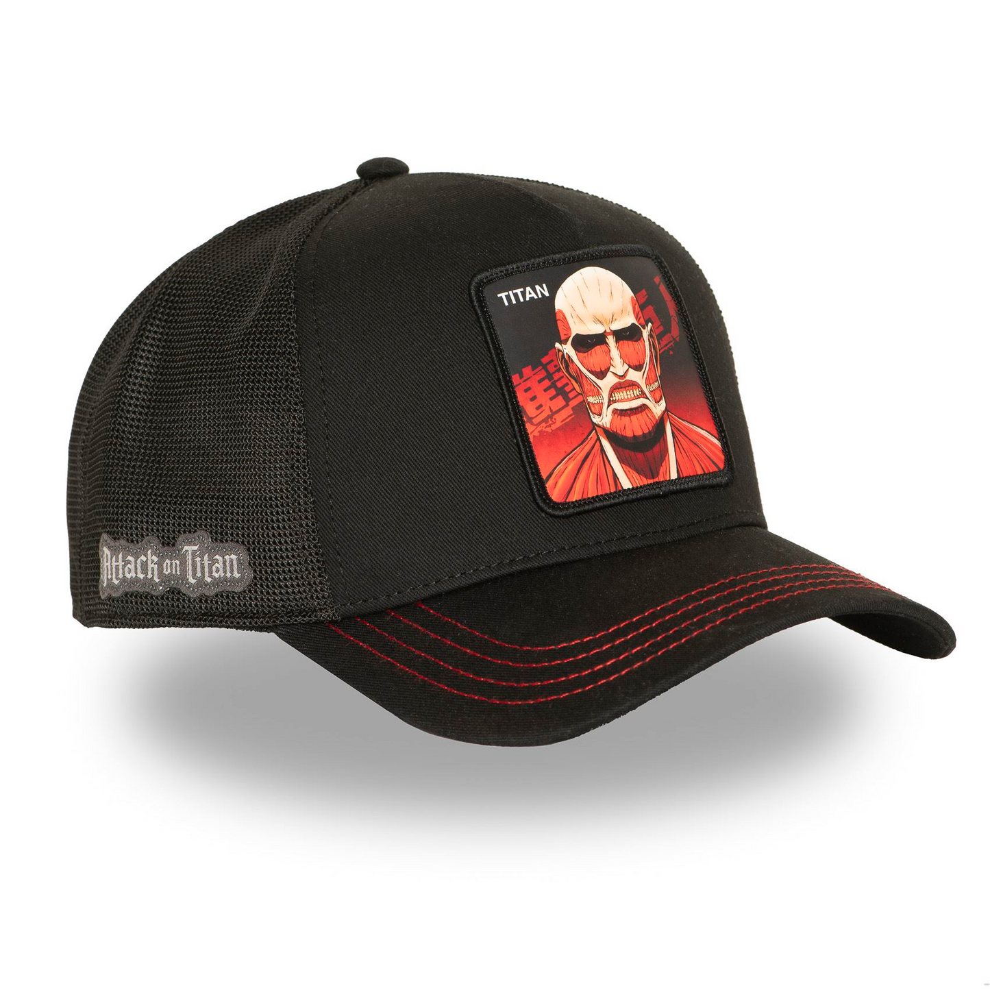 Casquette Trucker Premium Attaque des titans noir