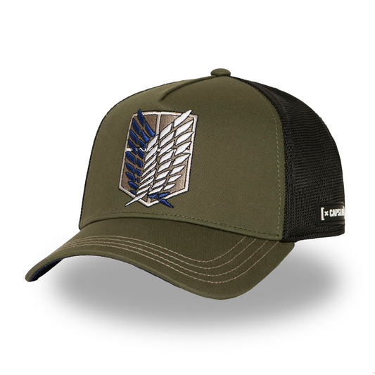 Casquette semi Curved Premium Attaque des Titans