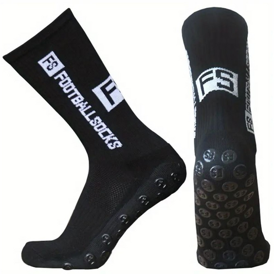 Chaussettes antidérapantes FS Football Socks noires
