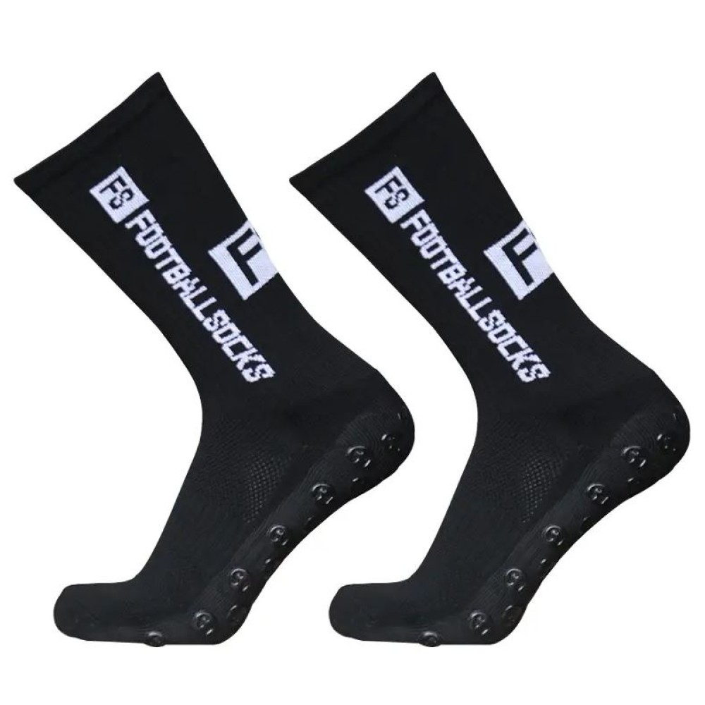 Chaussettes antidérapantes FS Football Socks noires