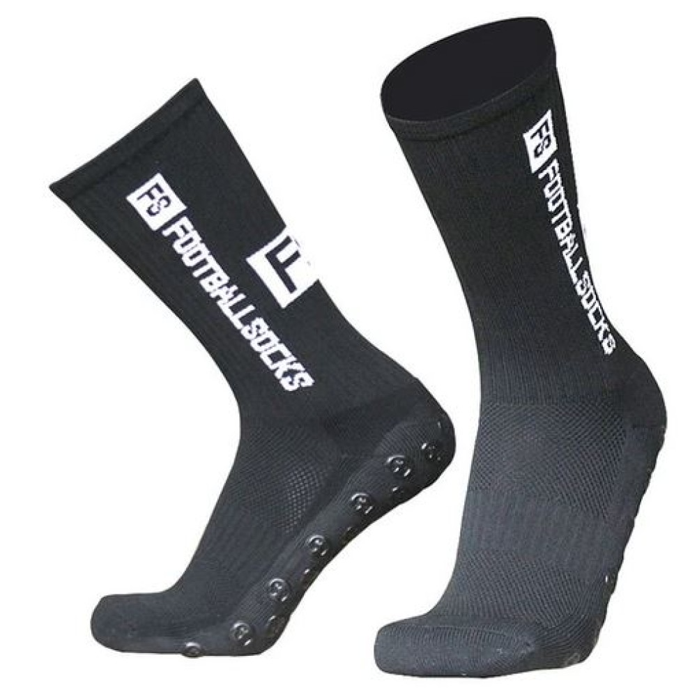 Chaussettes antidérapantes FS Football Socks noires