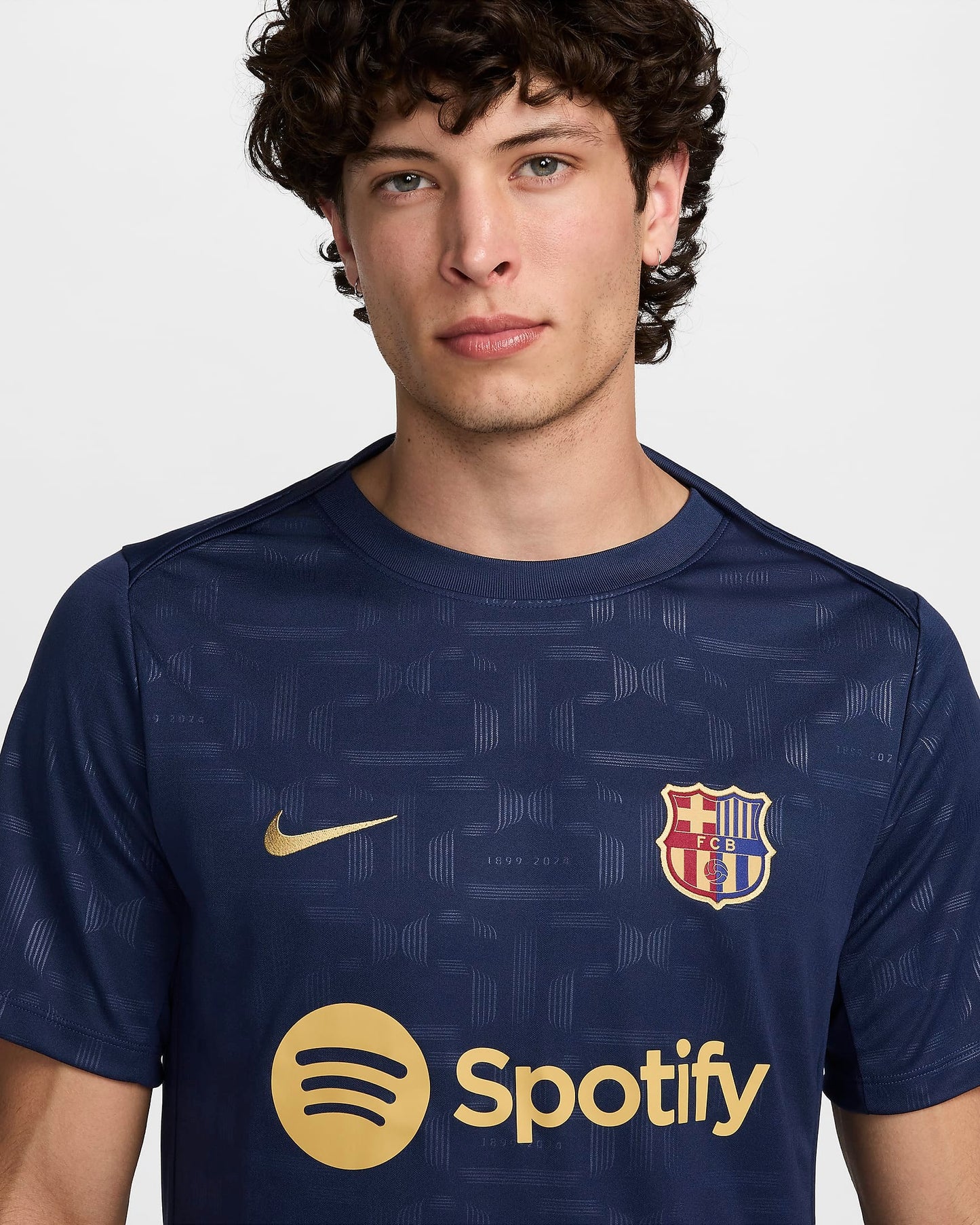 Maillot d'avant-match Nike FC Barcelone 2024-25