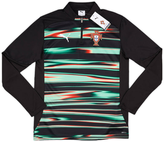 Haut d'avant-match 1/4 Zip Puma Portugal 2025-26 (enfants)