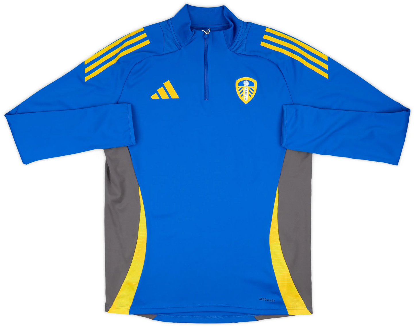 Haut d'entraînement 1/4 zip adidas Leeds United 2024-25