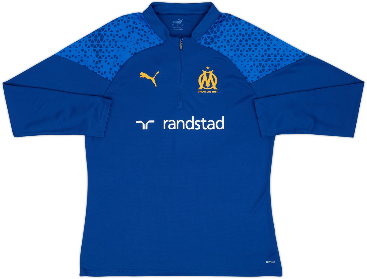 Haut d'entraînement 1/4 zippé Olympique de Marseille Puma 2023-24
