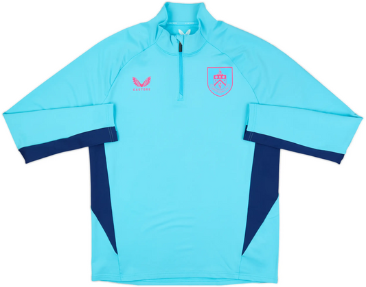 Haut d'entraînement Burnley 1/4 Zip Castore 2024-25