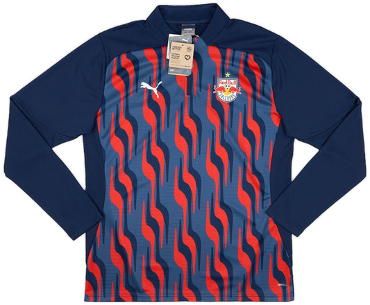 Haut d'entraînement Puma 1/4 Zip Red Bull Salzbourg 2024-25 - RR Store Online