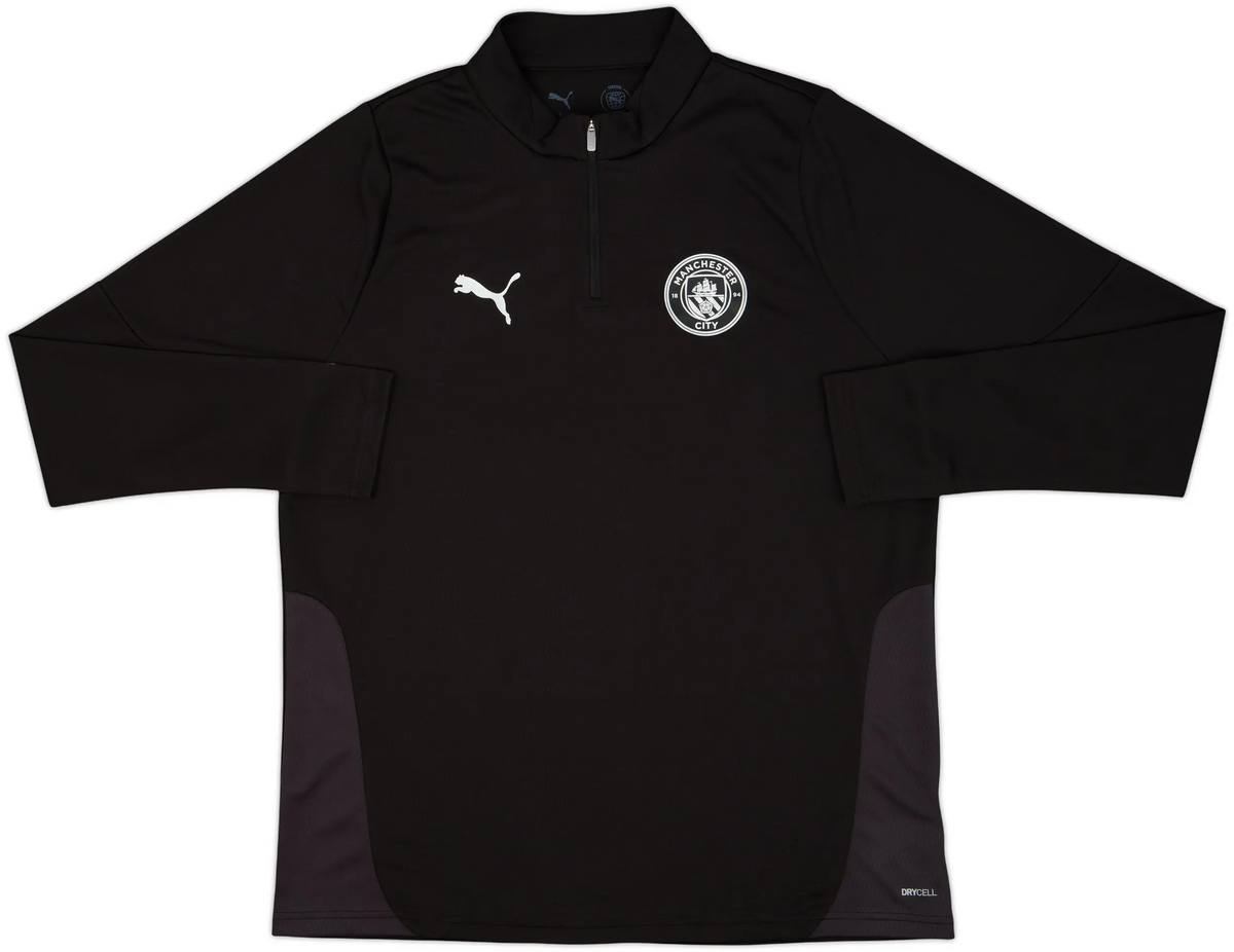 Haut d'entraînement Puma 1/4 zippé Manchester City 2025-26