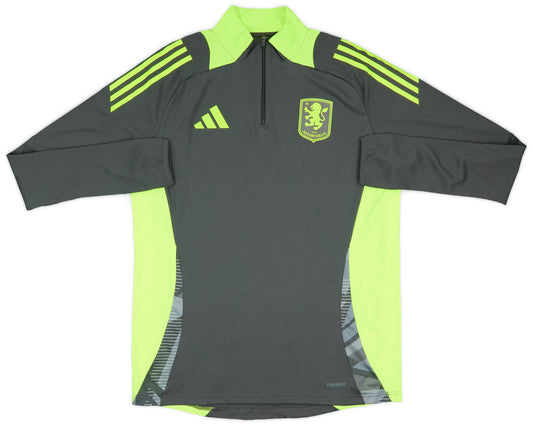Haut d'entraînement adidas 1/4 zip Aston Villa 2024-25