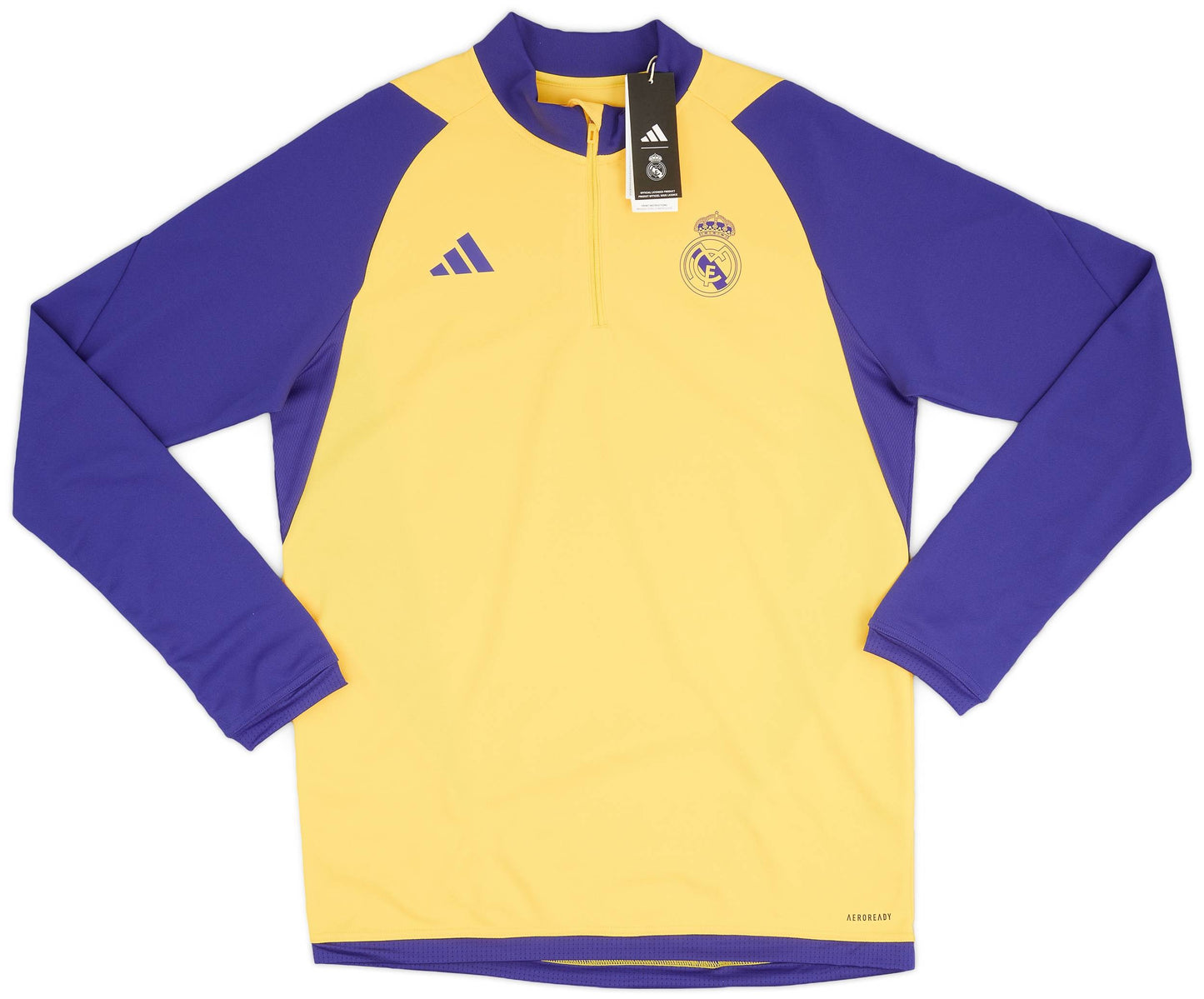 Haut d'entraînement adidas 1/4 zip Real Madrid 2023-24