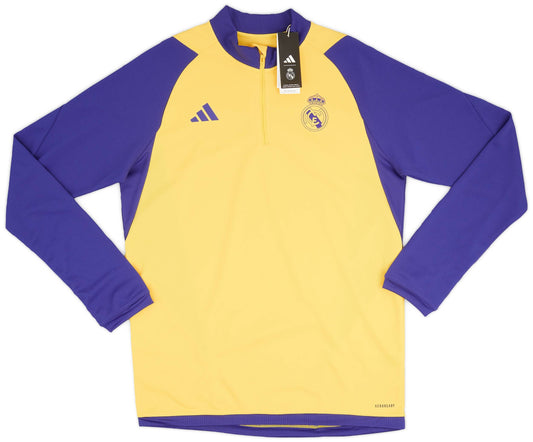 Haut d'entraînement adidas 1/4 zip Real Madrid 2023-24