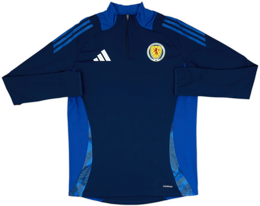 Haut d'entraînement à fermeture éclair adidas Écosse 2024-25