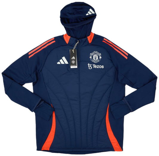 Haut d'hiver adidas 1/4 zip Manchester United 2024-25