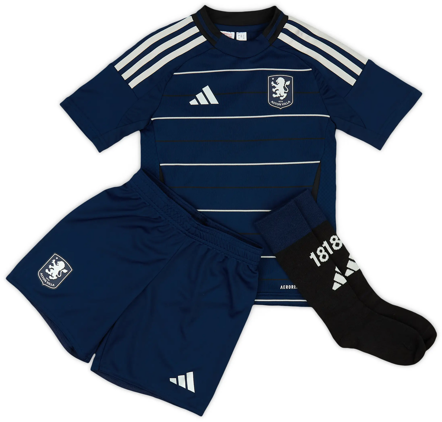 Kit complet troisième Aston Villa 2024-25 (enfants)