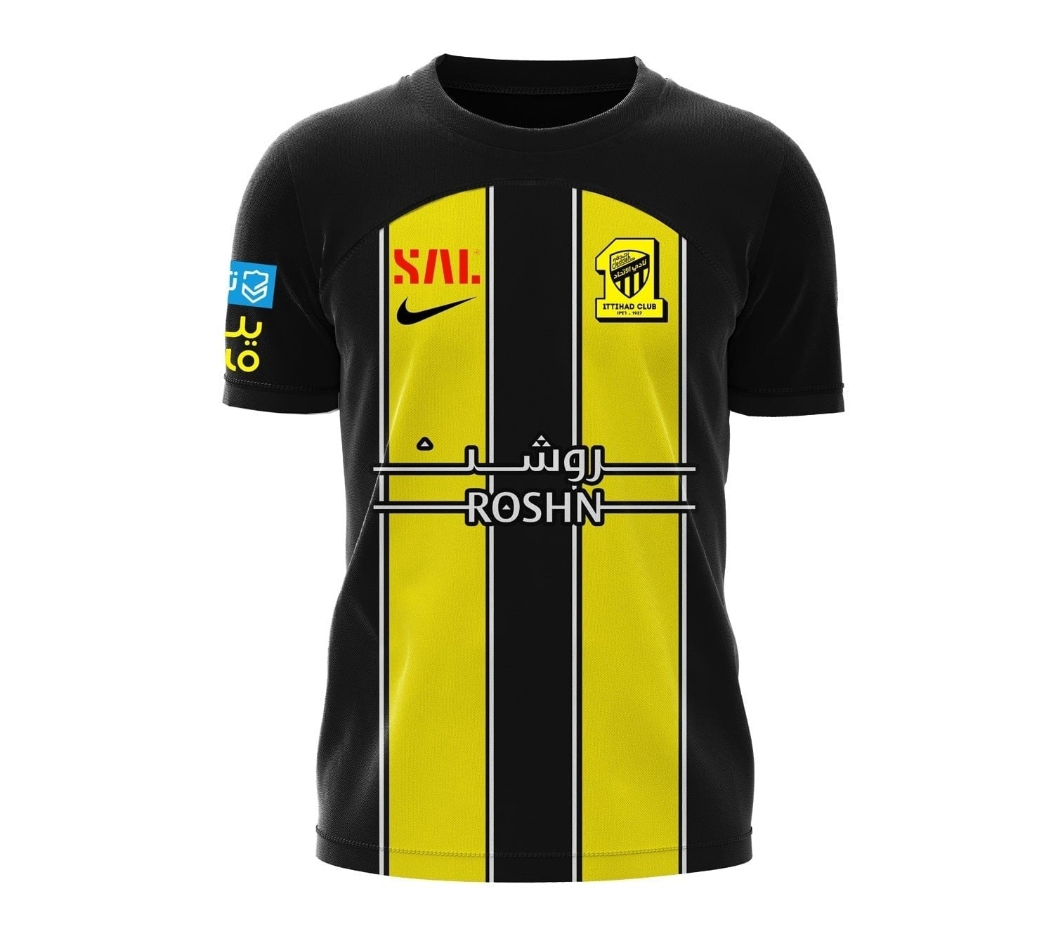 Maillot domicile Al-Ittihad 2023-24 RR STORE ONLINE