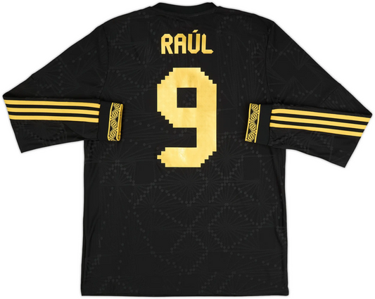 Maillot Gold Cup à manches longues authentique Mexique 2025 Raul n°9