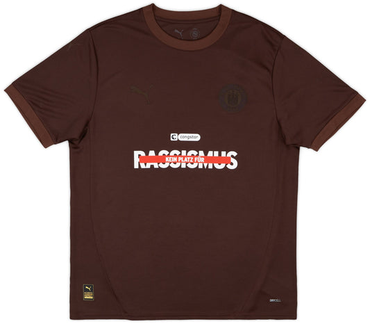 Maillot Rassismus en fourrure Kein Raum édition spéciale St Pauli 2024-25