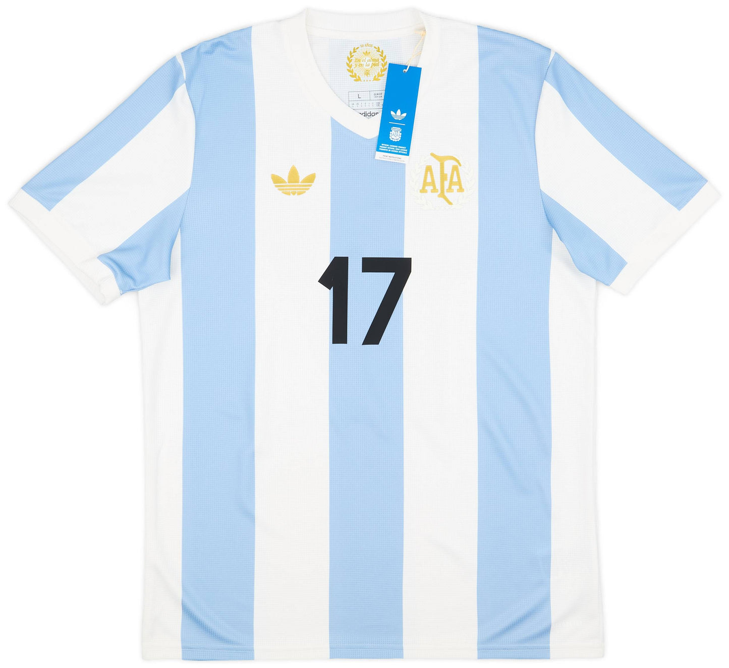 Maillot anniversaire Argentine 2024-25 Garnacho #17