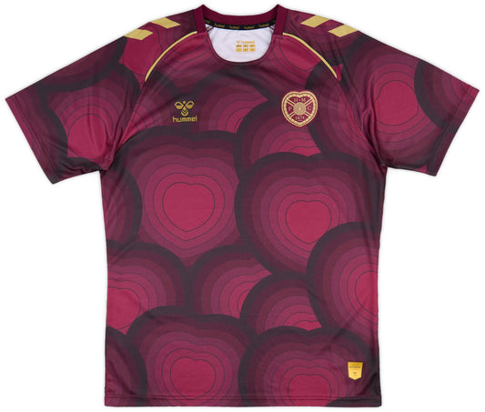 Maillot d'avant-match Hummel Hearts 2025-26