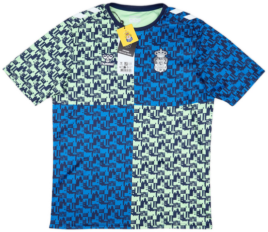 Maillot d'avant-match Hummel Las Palmas 2024-25