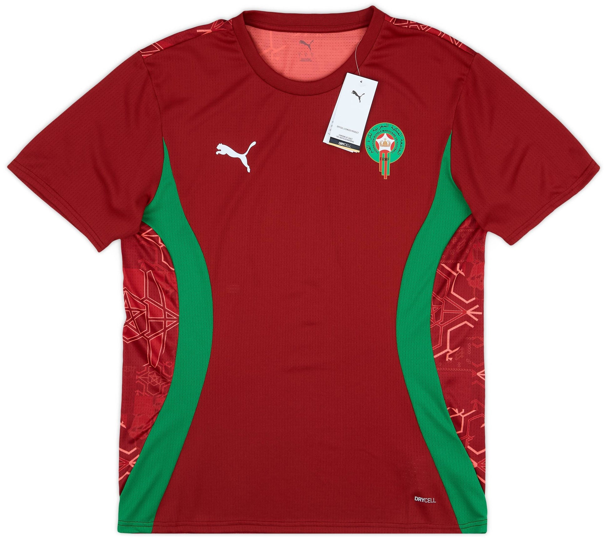 Maillot d'avant-match Puma Maroc 2024-25 S