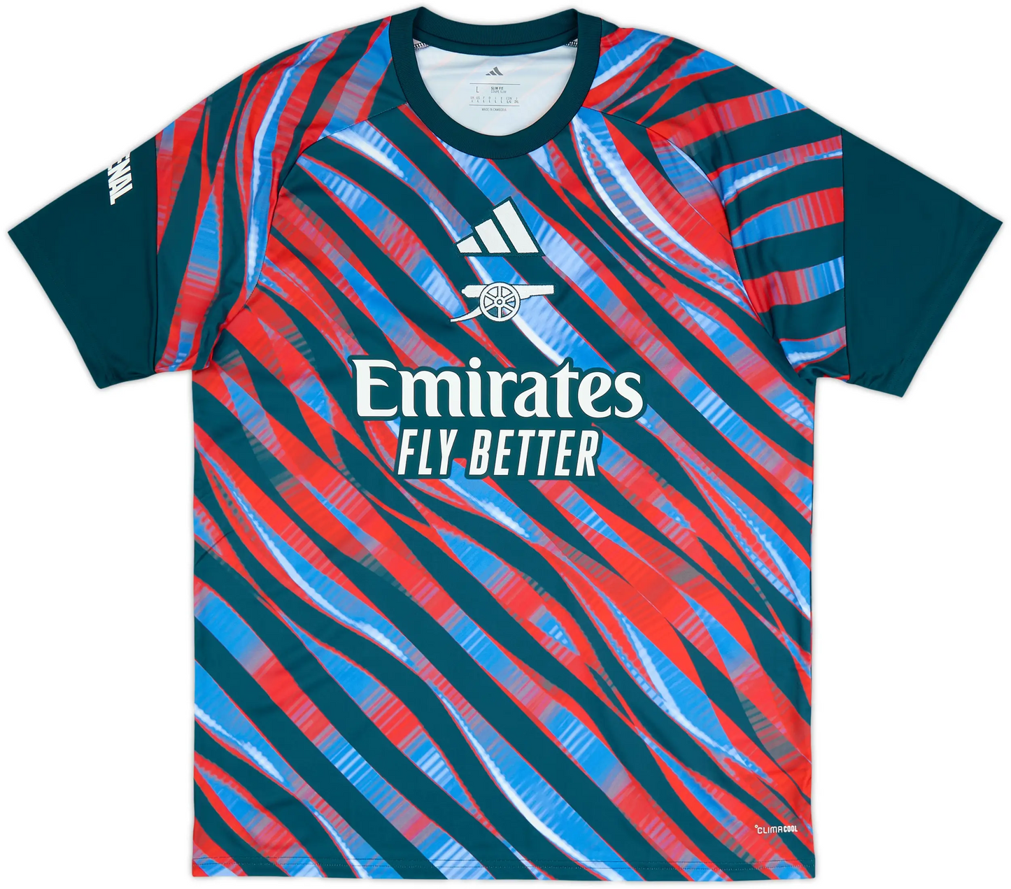 Maillot d'avant-match adidas Arsenal 2026-27