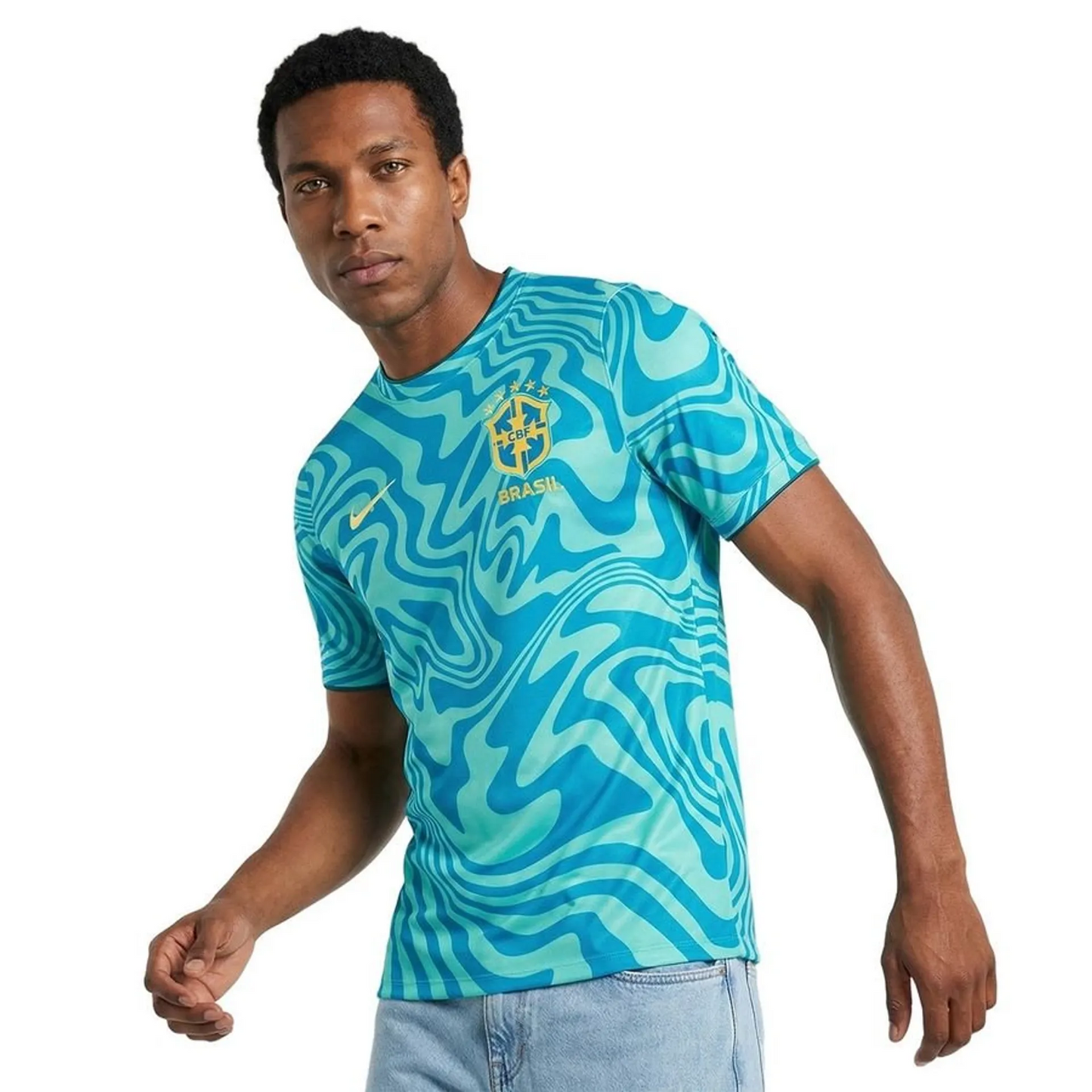 Maillot d'entraînement Brésil Coupe du Monde 2026