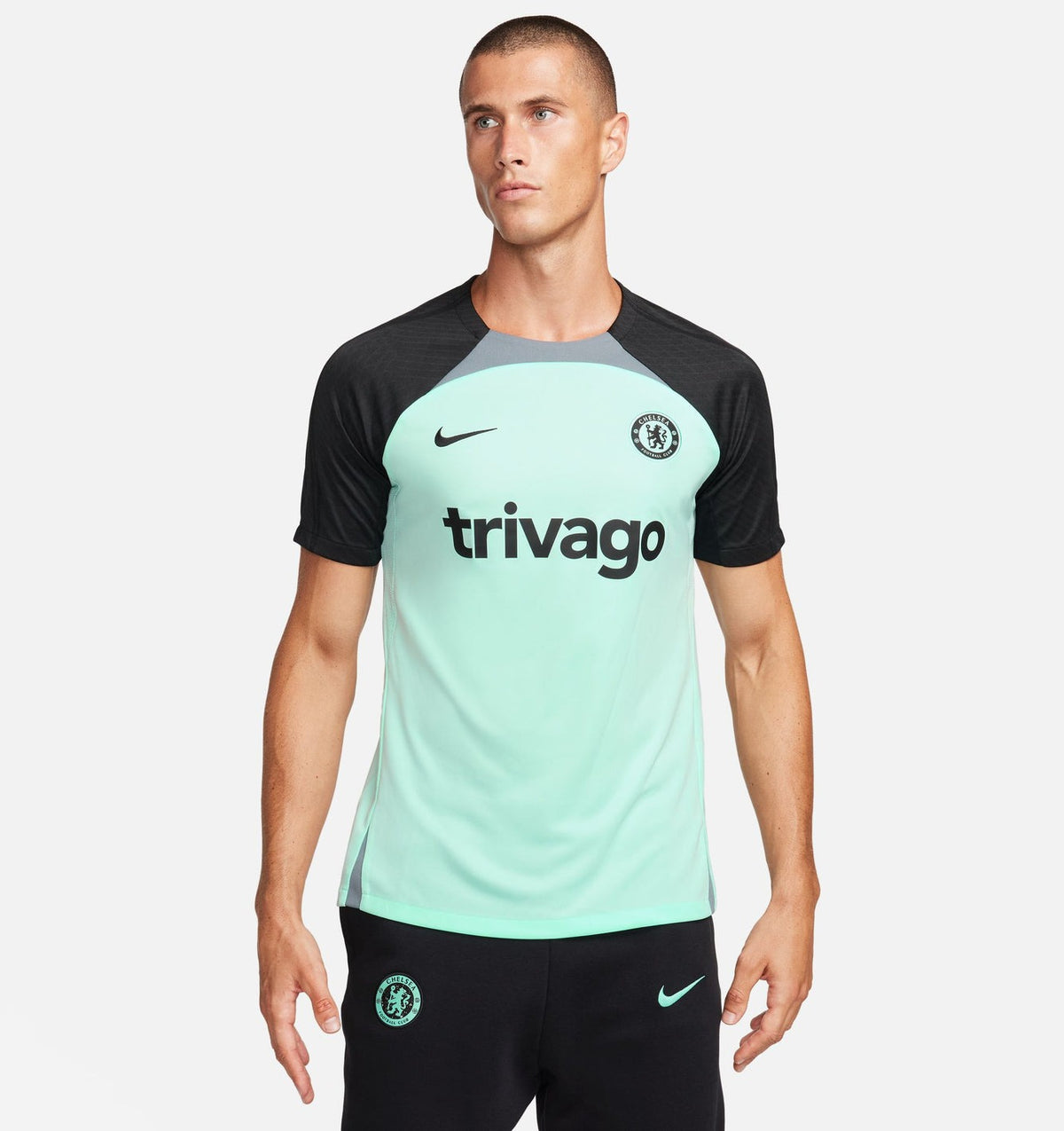 Maillot d'entraînement Chelsea 2023/24 - vert/noir