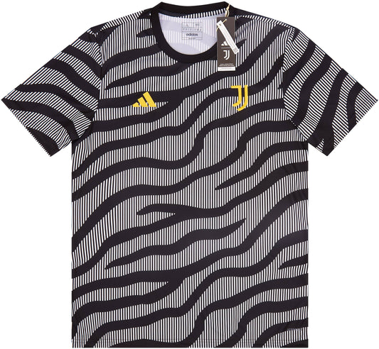 Maillot d'entraînement d'avant-match Juventus adidas 2023-24