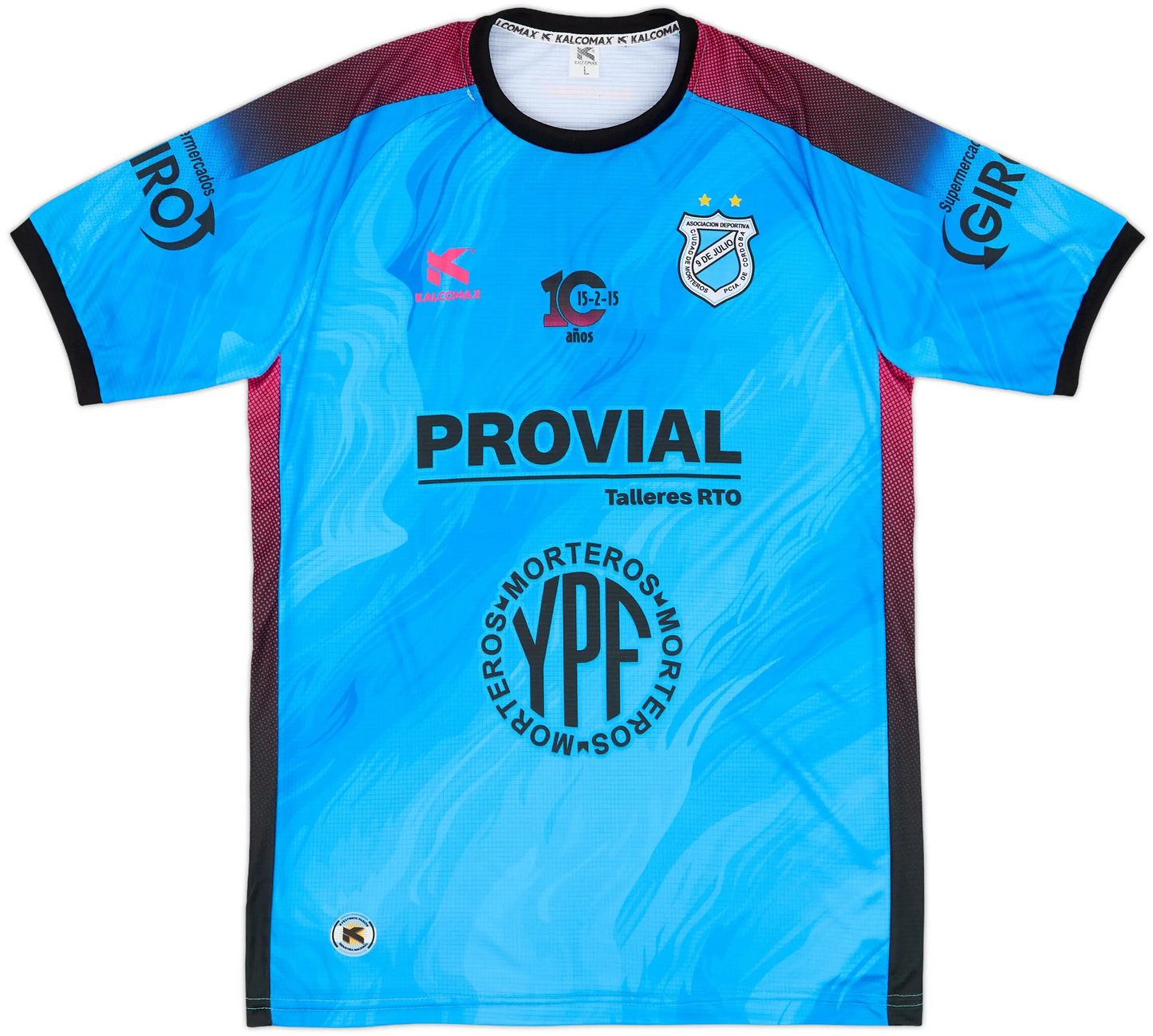 Maillot domicile 9 julio de Morteros 2025