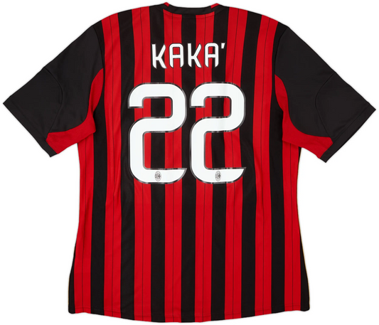 Maillot domicile AC Milan 2013-14 Kaka #22 (XL)