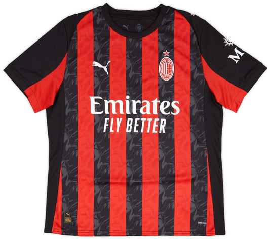 Maillot domicile AC Milan 2025-26