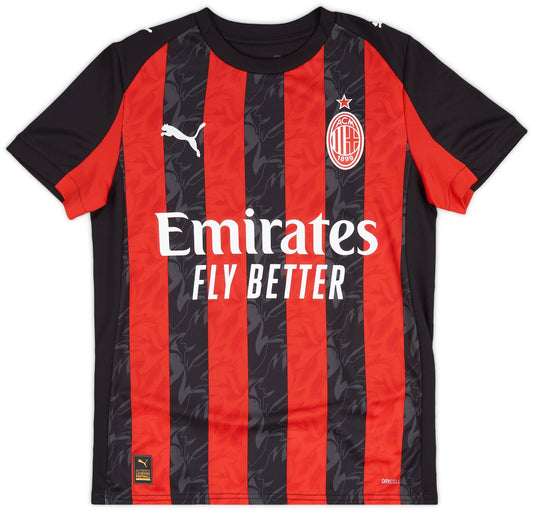 Maillot domicile AC Milan 2025-26 (enfant)