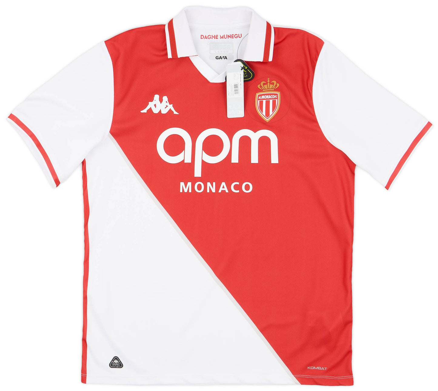 Maillot domicile AS Monaco 2024-25