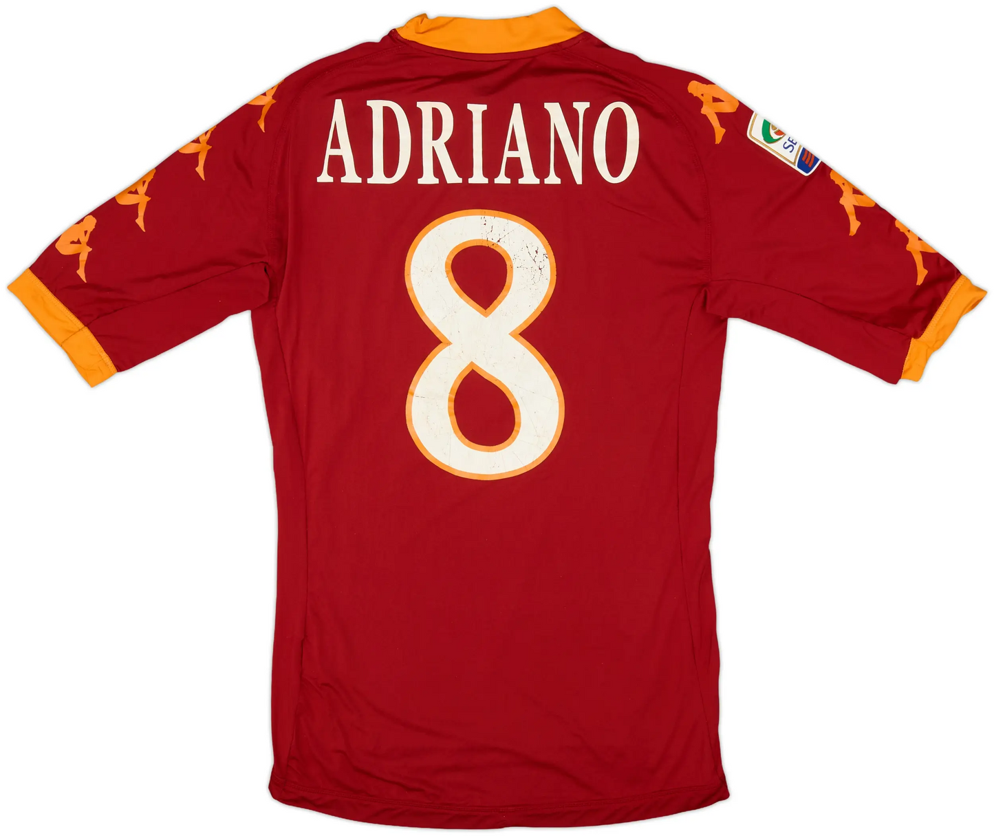 Maillot domicile AS Rome 2010-11 Adriano #8 (S)