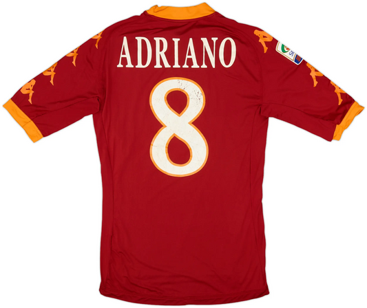 Maillot domicile AS Rome 2010-11 Adriano #8 (S)