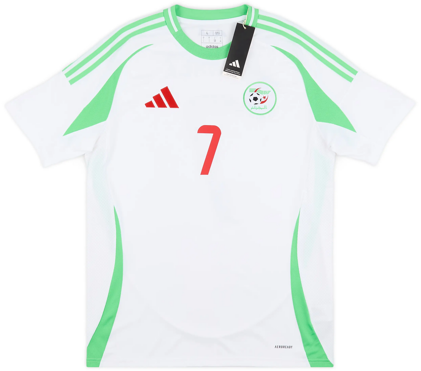 Maillot domicile Algérie 2024-25 Mahrez #7