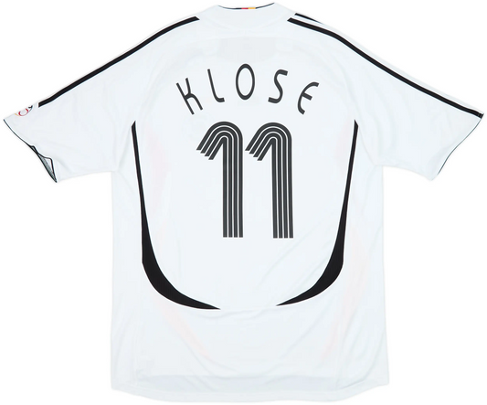 Maillot domicile Allemagne 2005-07 Klose n°11