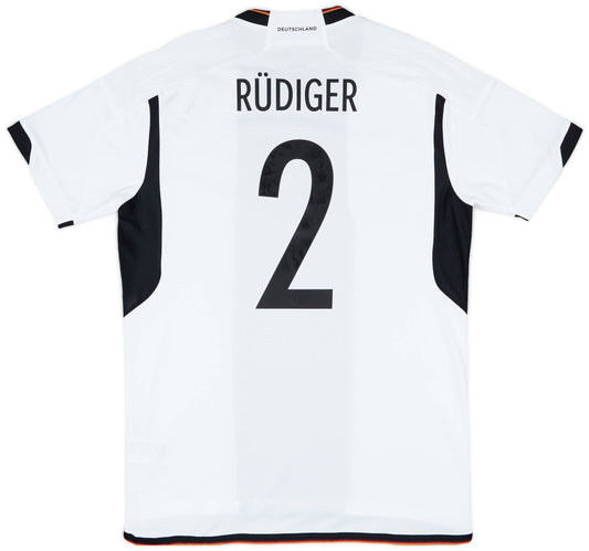 Maillot domicile Allemagne 2022-23 Rudiger #2