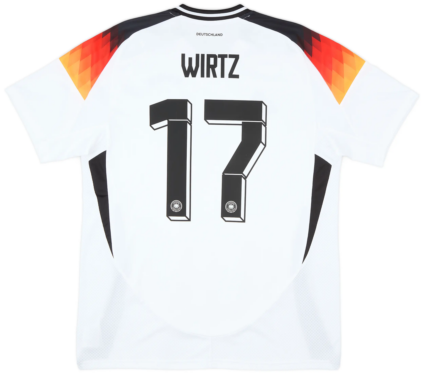 Maillot domicile Allemagne 2024-25 Wirtz n°17