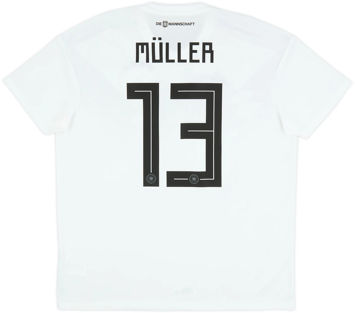 Maillot domicile Allemagne 2918-19 Müller n°13