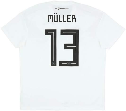 Maillot domicile Allemagne 2918-19 Müller n°13