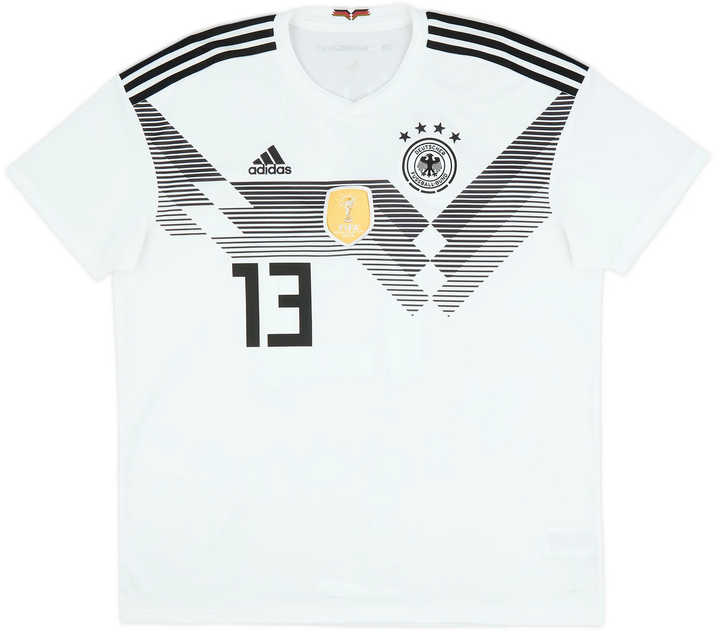 Maillot domicile Allemagne 2918-19 Müller n°13